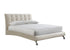 Hemlock Fabric Bed Warm Stone